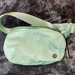 Mint Color Lululemon belt bag